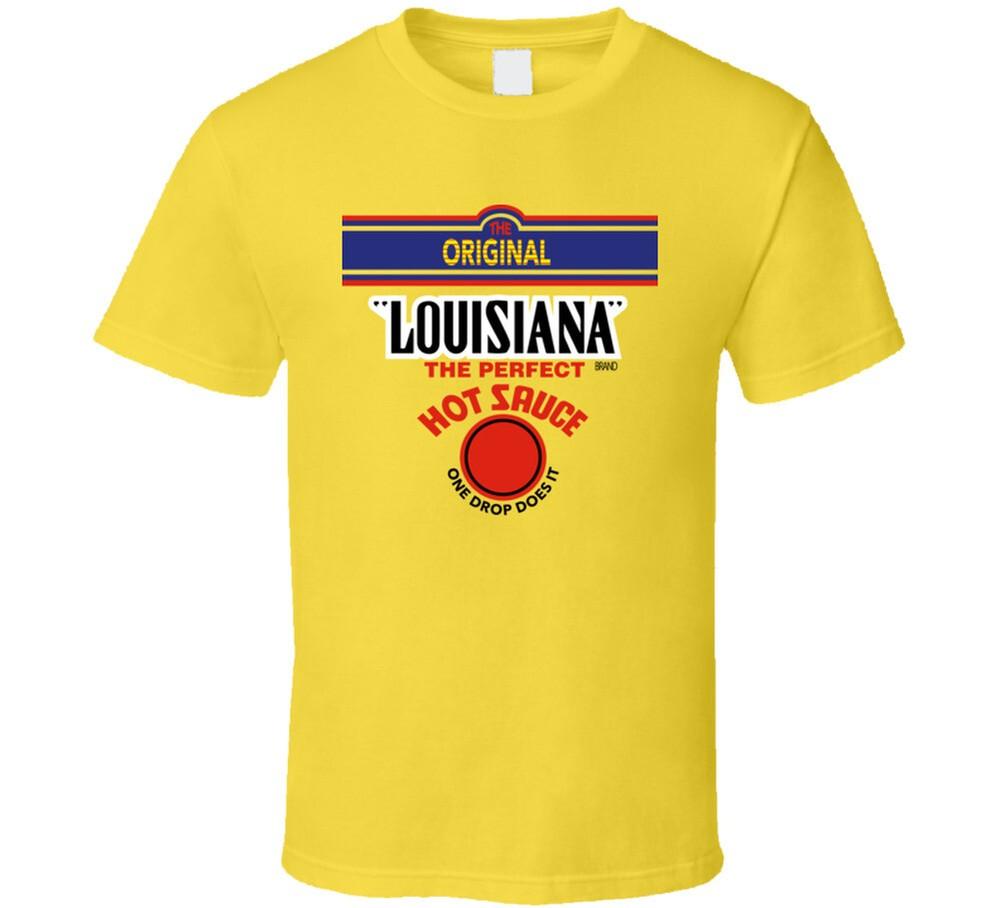 Louisiana Hot Sauce Spicy Food Fan T Shirt Unisex T-Shirt XXXL