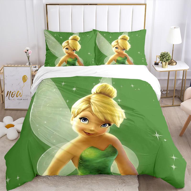 Fairy Green Dress Print 3Pcs Bedding Setduvet Cover With 2 Bedropillowcase Home Birthday Gift