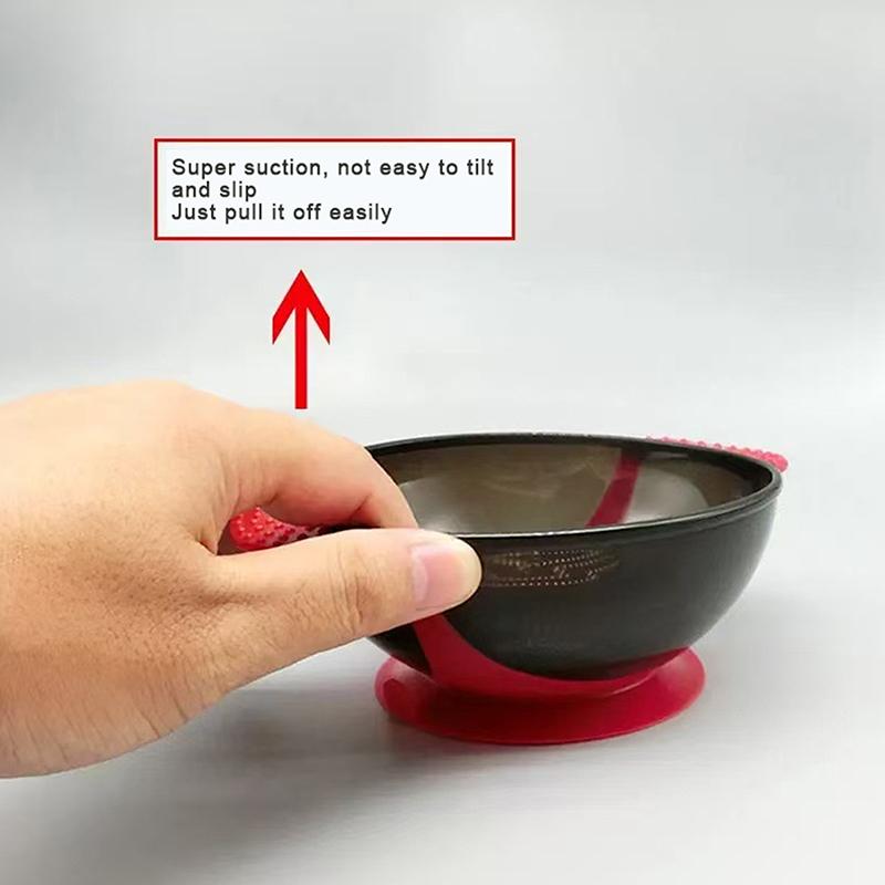 Hair Dye Color Mixer Bowl Professional Hair Coloring Tools Hairdressing Styling Accessories Hair Dye Bowl With Suction Cup