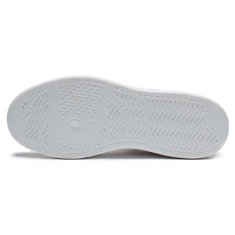 Li Ning Line 2.0 Comfortable Slip Resistant Abrasion Resistant Low Top Skateboard Shoes Women's White Rose Pink AGCT338-4