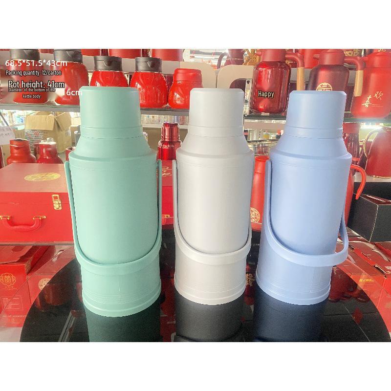 Large Capacity Insulated Thermos Flask - Classic Design for Home, Office & Dorm Use