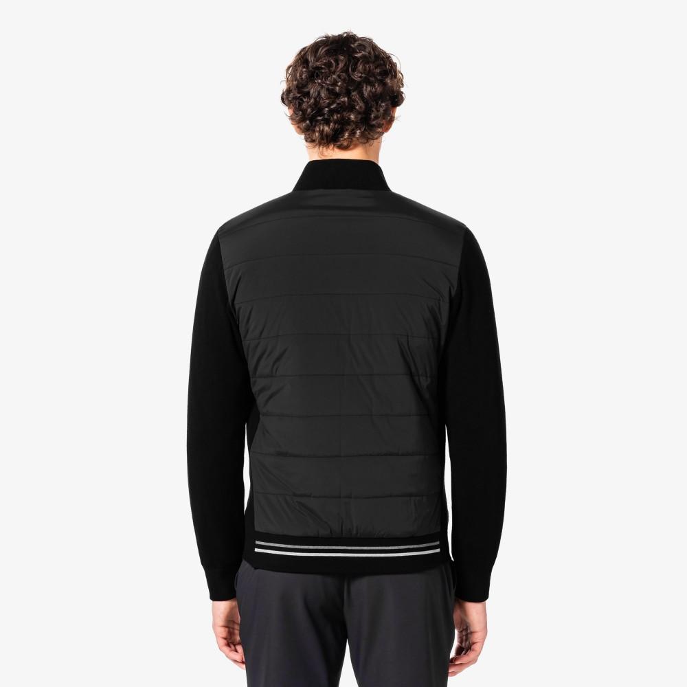 [Lacoste] Men's Golf Tipping Hybrid Full-Zip Sweater AH922E-55N031