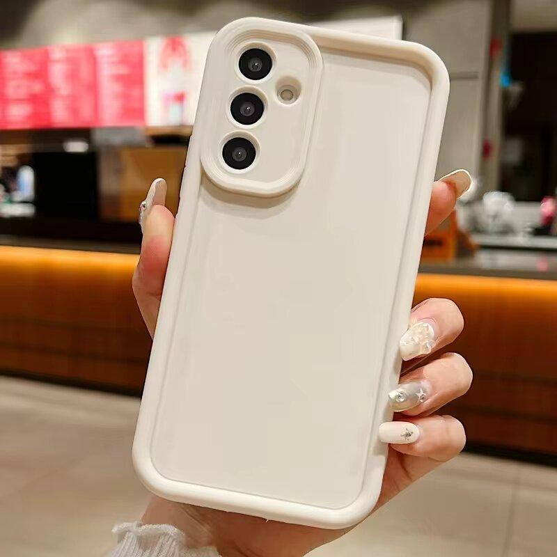 Luxury Shockproof Thicken Silicone Cases For Samsung Galaxy S25 S24 S23 S22 Ultra A34 A54 A53 A52 5G Soft Back Cover Accessories