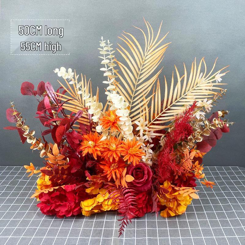 Silk Floral Wedding Aisle & Wall Decoration