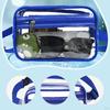 Clear Fanny Pack Waist Bag Crossbody Purse for Festival Concerts Hiking Travel