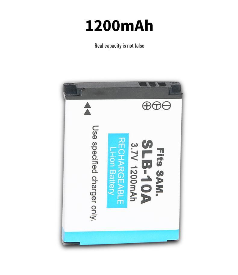 SLB-10A Camera Battery for Samsung L110, WB280F, PL51, BN-VH105US, M310W