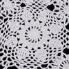 Cotton Lace Crochet Doilies Placemat Flower Square Shape Table Mat Coaster