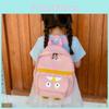 Cute Duck Cartoon Backpack For Toddlers Boys And Girls Trendy Canvas Bag