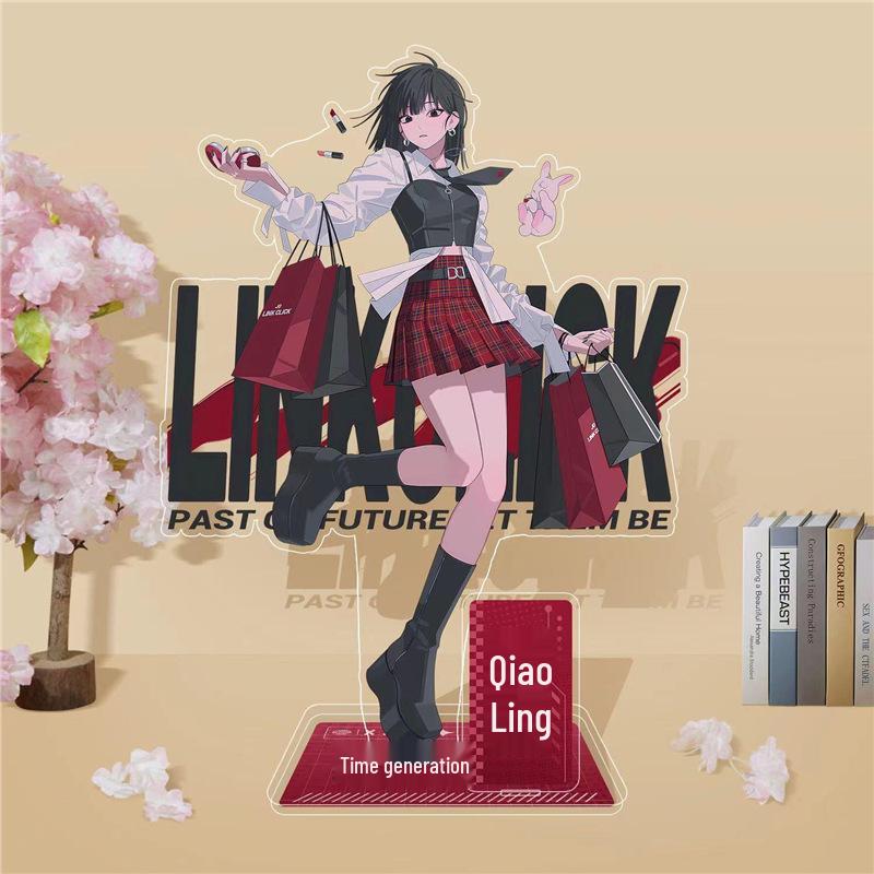 Link Click Peripherals: Extra-Large Acrylic Standee - Exquisite Qiao Ling & Lu Guang Desktop Ornament