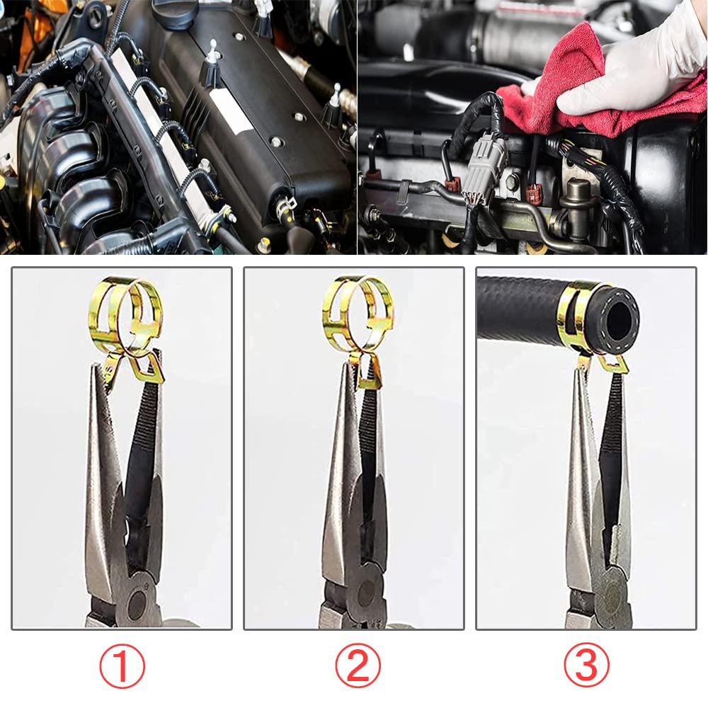 DFsucces Fuel Hose, Nitrile Rubber (NBR) Hose, 3 Layer Construction, Resistant, Pressure Resistant,