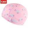 Pressure-Free Cute Cartoon Swim Cap for Kids with Long or Short Hair