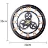 35CM Retro Industrieller Stil Zahnrad Dekoration Bar Cafe Wanddekoration Anhänger Internetcafe Zahnrad Uhr Hintergrundwand