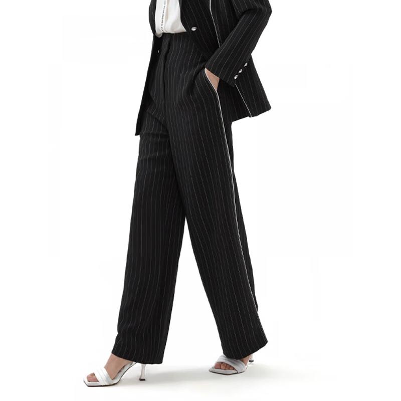 ELLASSAY Women s Striped Suit Trousers