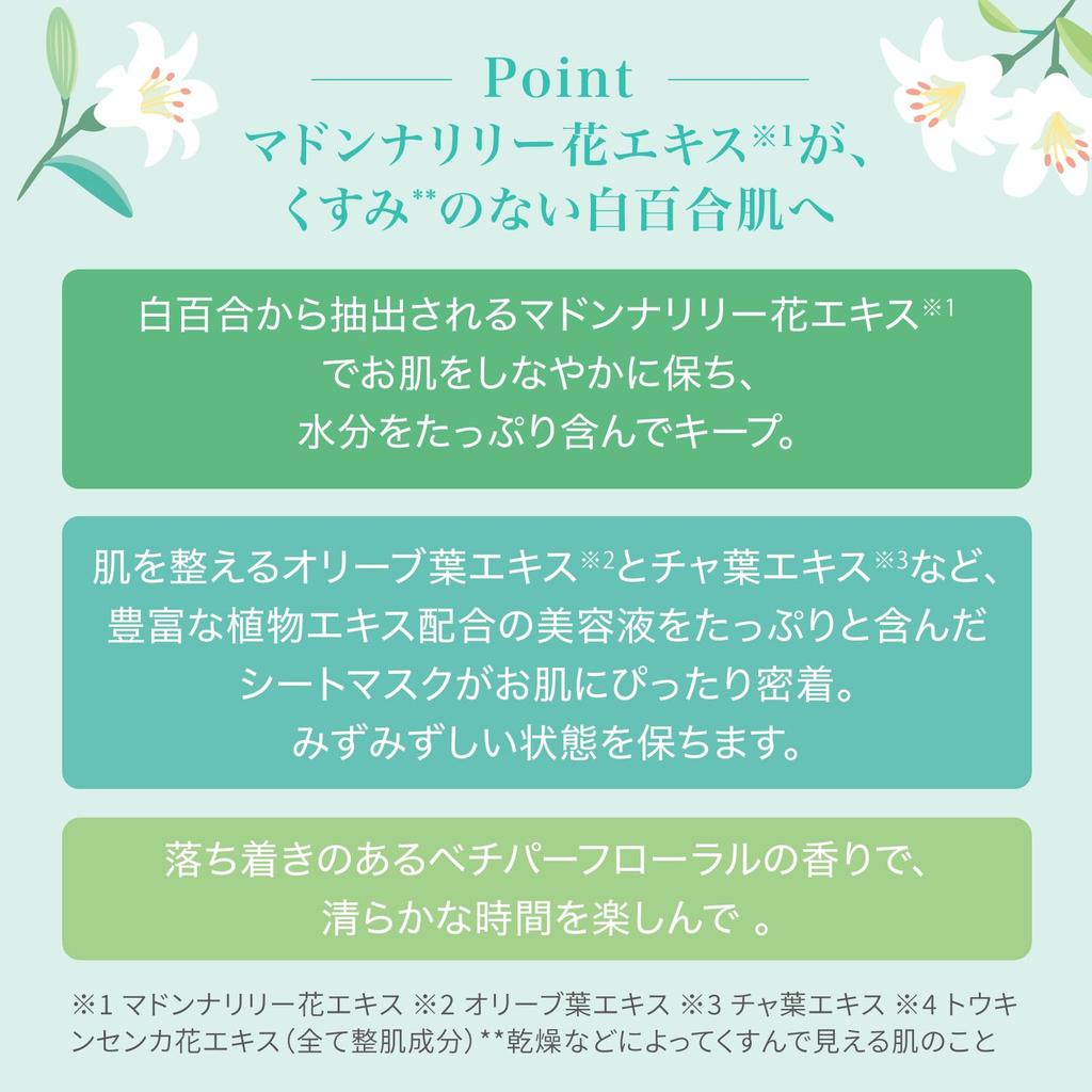 Mein Schönes Tagebuch Feuchtigkeitsspendendes Hautpflege-Set Tuch Große Kapazität & Staubschutz (18 Masken) -