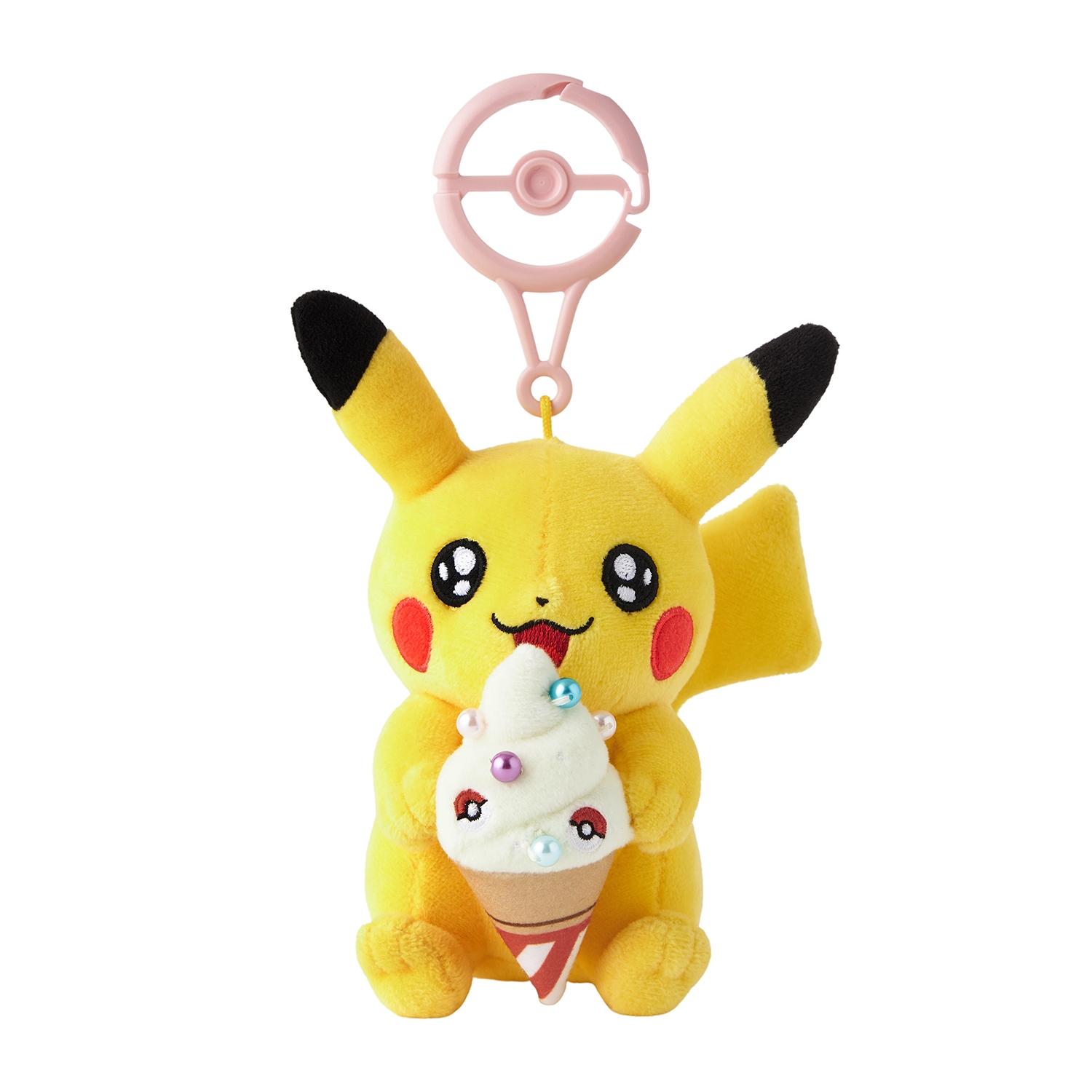 

Pokemon Pikachu Mascot with Carabiner, Pokémon Center Kagawa, Oiri Soft NEW