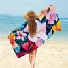 1pc Tropical Hibiscus Floral Beach Towel Extra Large Quick Dry Microfiber Sand Free Absorbent for Pool Travel Washable