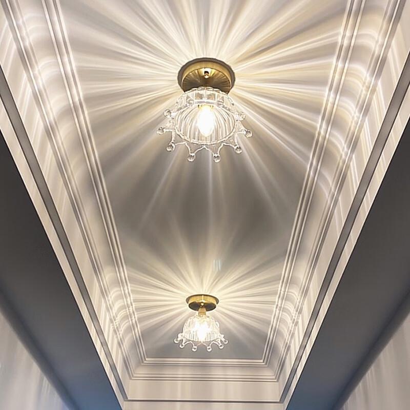 Modern Minimalist Flower Aisle Ceiling Lamp