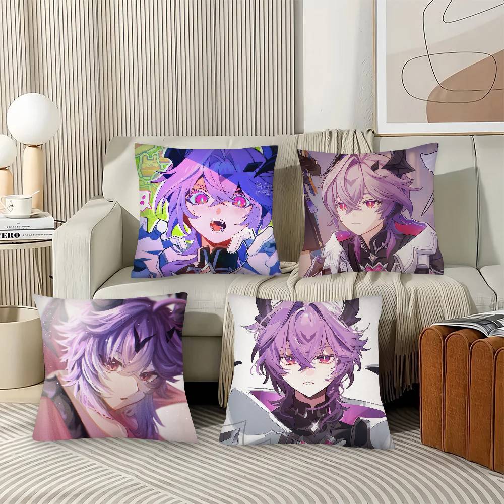 1Pc D-Durin Pillow Case Fashion Square Pillowcase Bedroom Sofa Room Ins Decoration Leisure