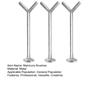 Heart Magnet Set Nail Art Tool with Y-Shaped Guide for DIY Manicure Professional Magnetic Rods for Heart-Shaped Patterns