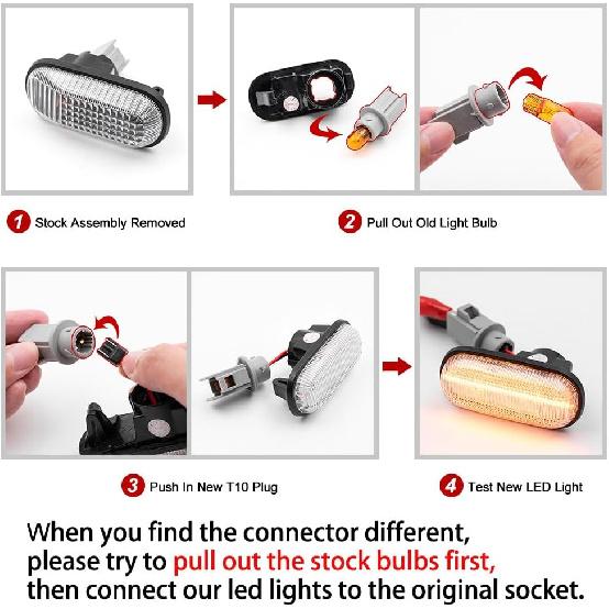 Xenon White LED License Plate Lights for Buick Encore Verano Enclave Envision LaCrosse Cadillac CTS XTS SRX ELR Chevy Equinox GMC Acadia Terrain Rear