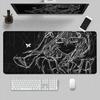 HD Printing Pretty Thread Draft Girl Laptop Mousepad PC Gaming Mouse Pad Computer Mouse Mat Non-slip Carpet Keyboard Mat Deskmat
