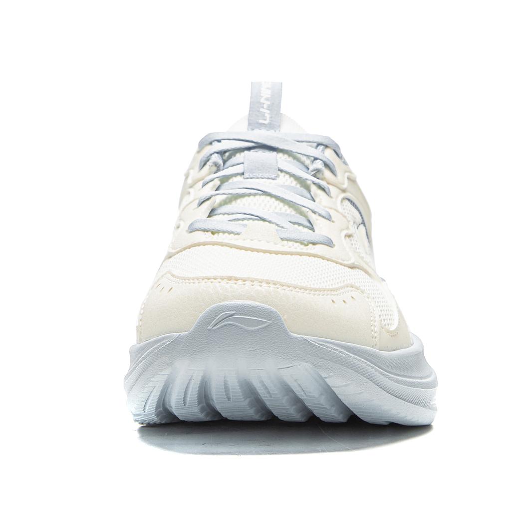 New LiNing Shock Absorbers Slip Resistant Abrasion Resistant Lightweight Low Top Running Shoes Women's White Blue ARSV110-2