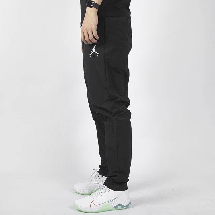Air Jordan Straight-Leg Casual Sport Pants Autumn Men Bottoms Black CV5507-010