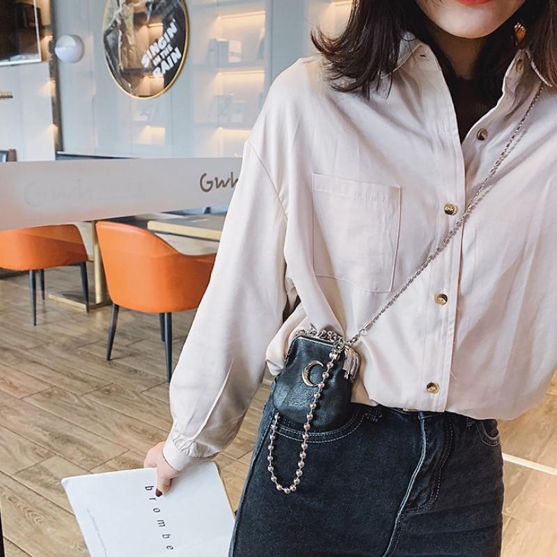 

Модная женская трендовая компактная сумка через плечо Moon