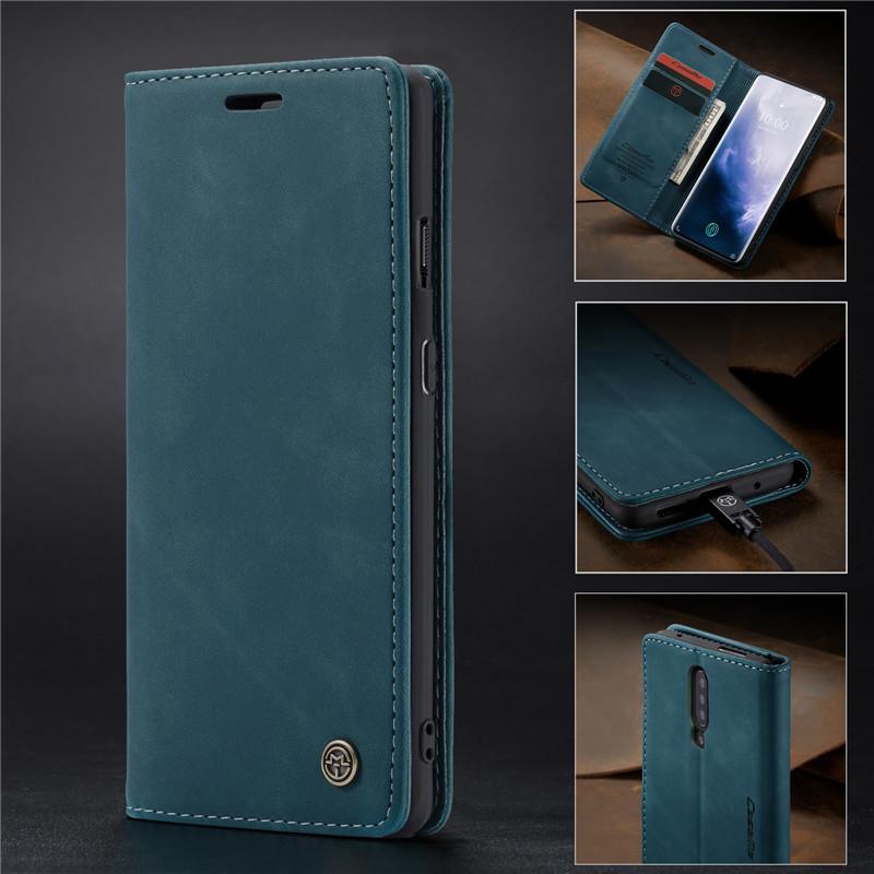 CaseMe Wysokiej Jakości Retro Magnetyczne Klapkowe Skórzane Etui do OnePlus 15 13 12 11  8T 8 7 Pro Portfel Torba na Karty Pokrowiec Etui na Telefon Coque