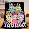 1PC Bunny Costume Adventure Flannel Blanket Gift, Suitable for Both Men And Women, Soft Ideal for Beds And Sofa, Birthday Or Christmas Gift