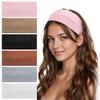 Korean Style Knitted Women's Headband: Versatile, Sweat-Absorbent, Elastic for Sports & Face Washing