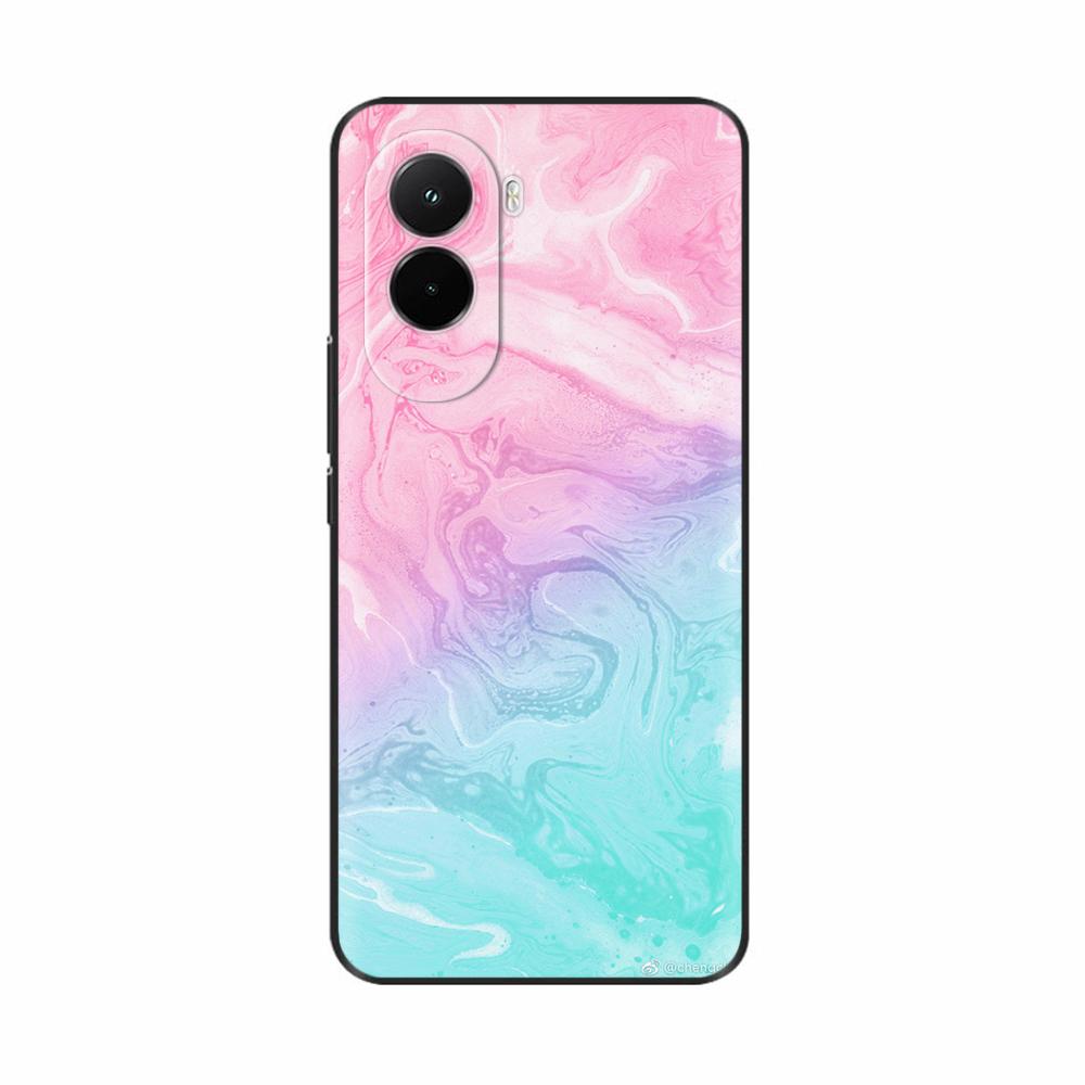 For Xiaomi Poco M7 4G Case Painting Floral Soft Silicone Protective Bumper Cover For Xiaomi Pcoc M7 Pocom7 4G Cases Capa Fundas