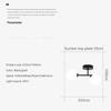 Modern Glass Ceiling Light Minimalist Black Gold 1/2 Heads Indoor Lighting For Hallway Aisle Balcony Entryway Cloakroom Fixtures