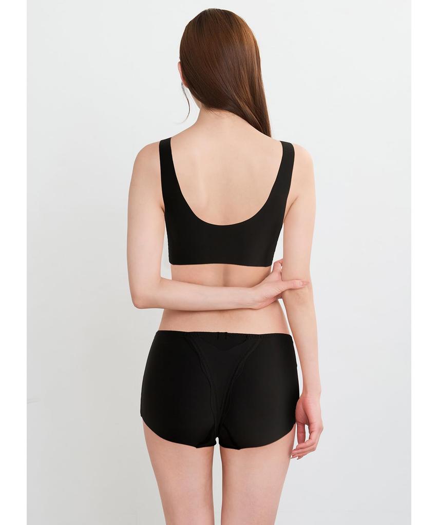 Gokochi Sanitary Panties For Normal To Heavy Keeps Pads In Compatible with Winged Comes with Matching Regular Inseam PGG235 Size M [Wacoal] Periods,