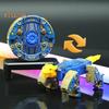 Transforming Dinosaur Fidget Spinner Toy Stress Anxiety Relief Kids Teens Adults Deformation Dino Spinning Toy Fingertip Gyroscope