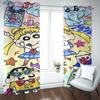 Cartoon Crayon Shin-chan Curtain Home Printing Curtains Living Room Children Bedroom Style Decoration Window Blackout