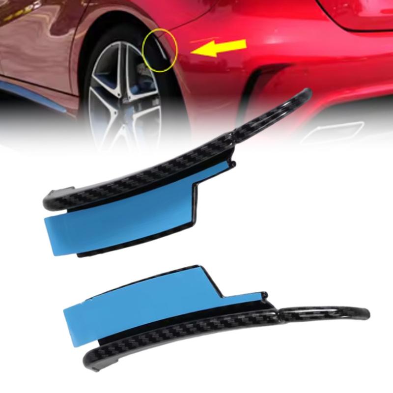 For Mercedes-Benz W176 A160 A180 A200 A250 A45 AMG 2013- Rear Bumper Fender Flare Extension Wheel Eyebrow Lips