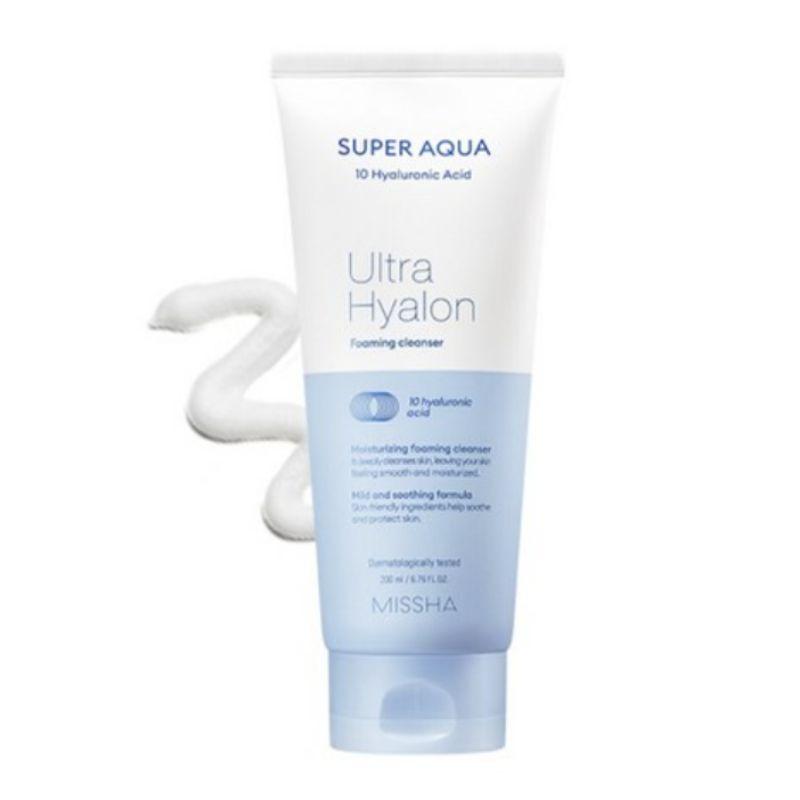 MISSHA Super Aqua Ultra Hyalron Cleansing Foam 200ml
