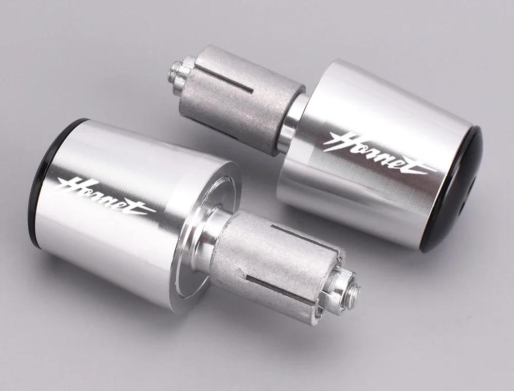 For Honda CB400 CBR CB 500 600 CBF600 Hornet 600 Motorcycle Handle Bar End Weight Handlebar Grips Cap Anti Vibration Silder Plug