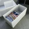 Foldable Closet Organizer Boxes Grey/White/Purple Box Storage Cabinets Closet Organizer  Clothes