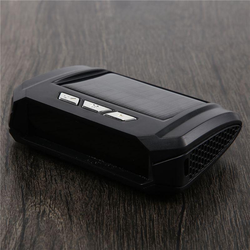 CACE-Car Solar Digital Clock With LCD Time Date In-Car Temperature Display For Outdoor Personal Car Part Decoration