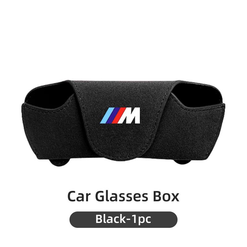 2025 Heißer Auto-Sonnenblenden-Brillenhalter-Clip Sonnenbrillen-Aufbewahrungstasche Zubehör Für BMW 1 3 5 Serie X1 X4 X5 X7 G20 G38 F20 F39 F48