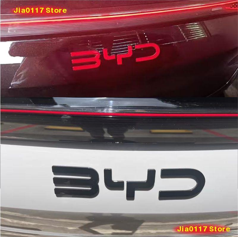 Per BYD Sealion 7 Sea lion 07 Plastica per Styling Emblema Posteriore Distintivo Griglia Anteriore Decalcomanie di Alta Gamma Decorazione Esterna Auto