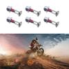 Anti Corrosion Chainwheel M8x30 Chain Screws Sprocket Bolt Locking Flange Nuts Set Suitable for Motocross Dirt Bikes 6x