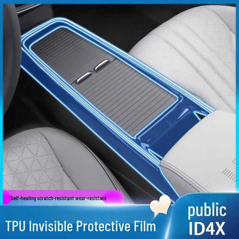 Volkswagen ID6X/CROZZ Interior Protective Film for Console and Gear Screen