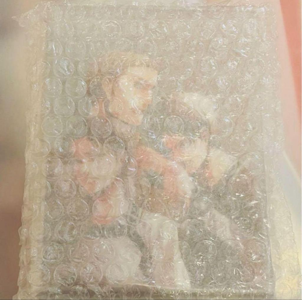 [USED] () Attack on Titan Acrylic Block "Eren & Erwin & Levi "Determination and Belief