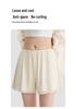 Ice Silk Women's Safety Shorts - Summer Thin, Loose Fit, Anti-Exposure, No Roll Hem, Seamless, 2026 Style