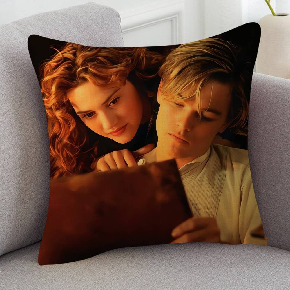 Movie Titanic Pillow Case Soft Double Sided Print Sofa Cushion Cover Throw Pillow Covers