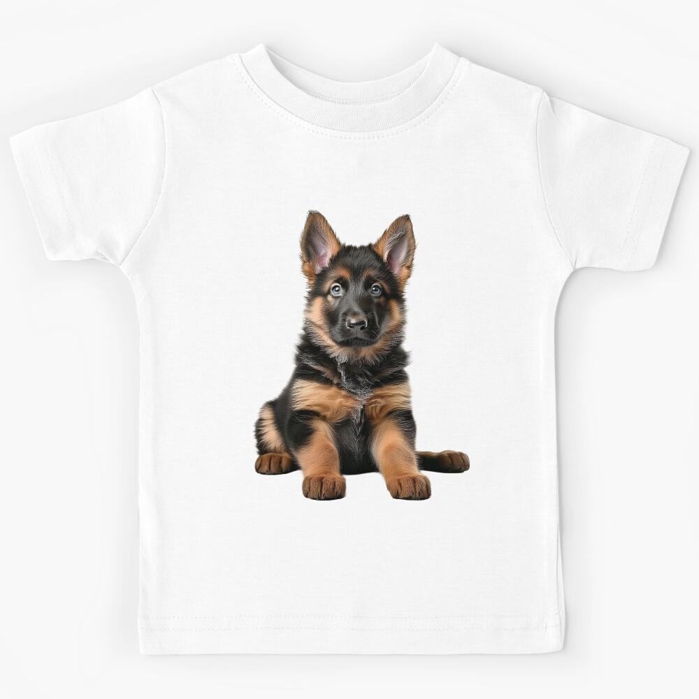 Fluffy Little Shepherd Kids T-Shirt 100