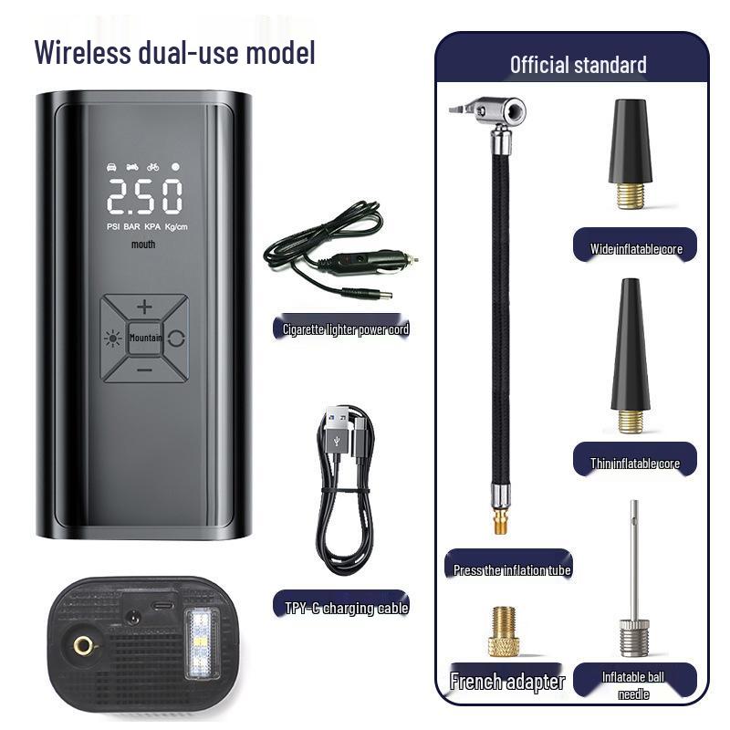 Portable Wireless Digital Display Smart Tire Inflator Pump